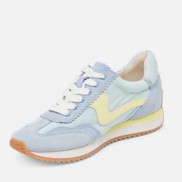 🔹️Dolce Vita 🔹️B.ntcd Blue Suede Sneakers - Picture 3 of 8